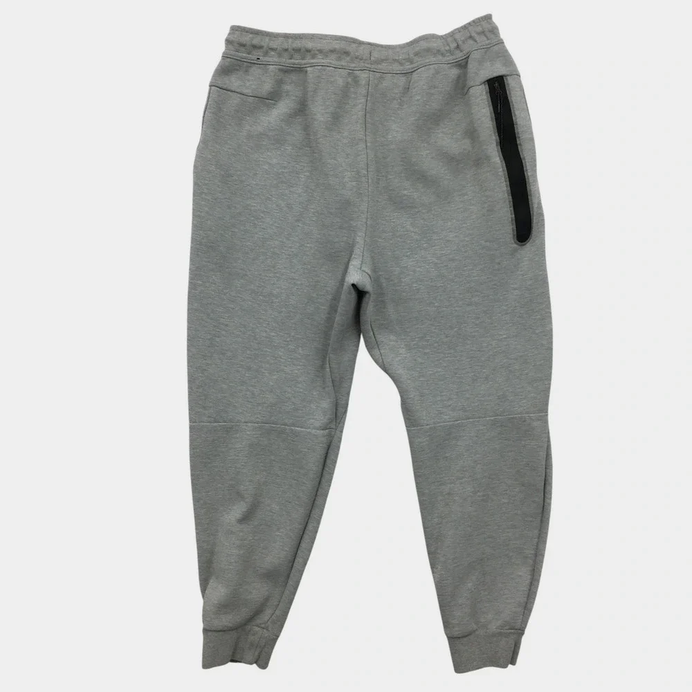 Nike Tech Fleece Joggers Mens Large Gray Heather Sweatpants Tapered CU4495-063